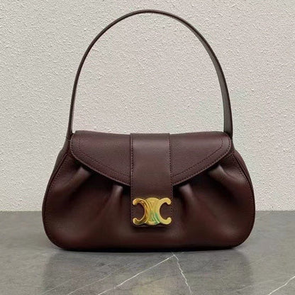 Celine 2026 Polly Shoulder Bag Lambskin 283627