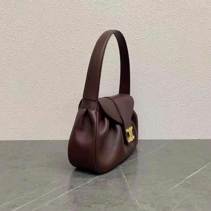 Celine 2026 Polly Shoulder Bag Lambskin 283627