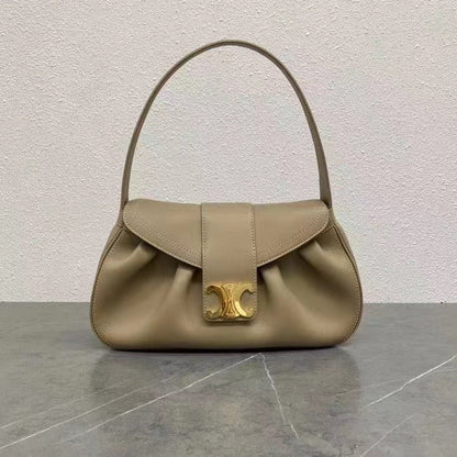 Celine 2026 Polly Shoulder Bag Lambskin 283627