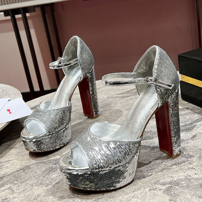 Christian Louboutin Movida Jane Platform 130mm Sandals 825363