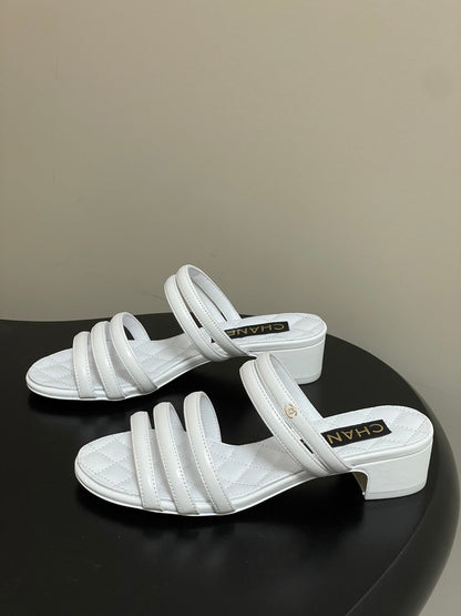 CC 26 Quilted 30mm Sandal Sheepskin 593268