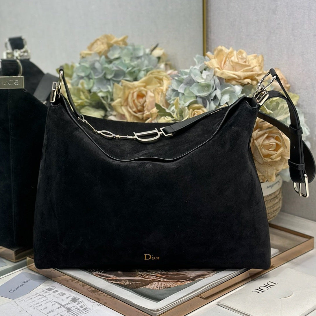 Dior 2026 Bag 39cm Suede Leather 288377