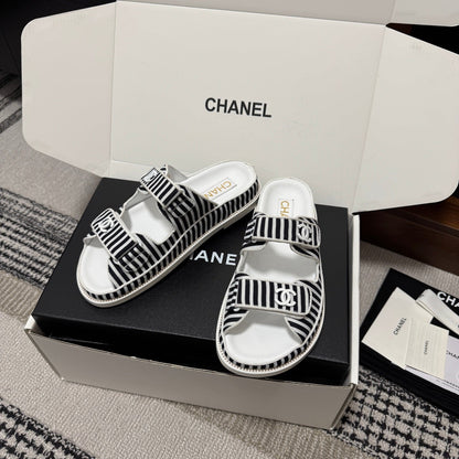 Chanel 2026 Dad Sandals 25mm Fabric 802917