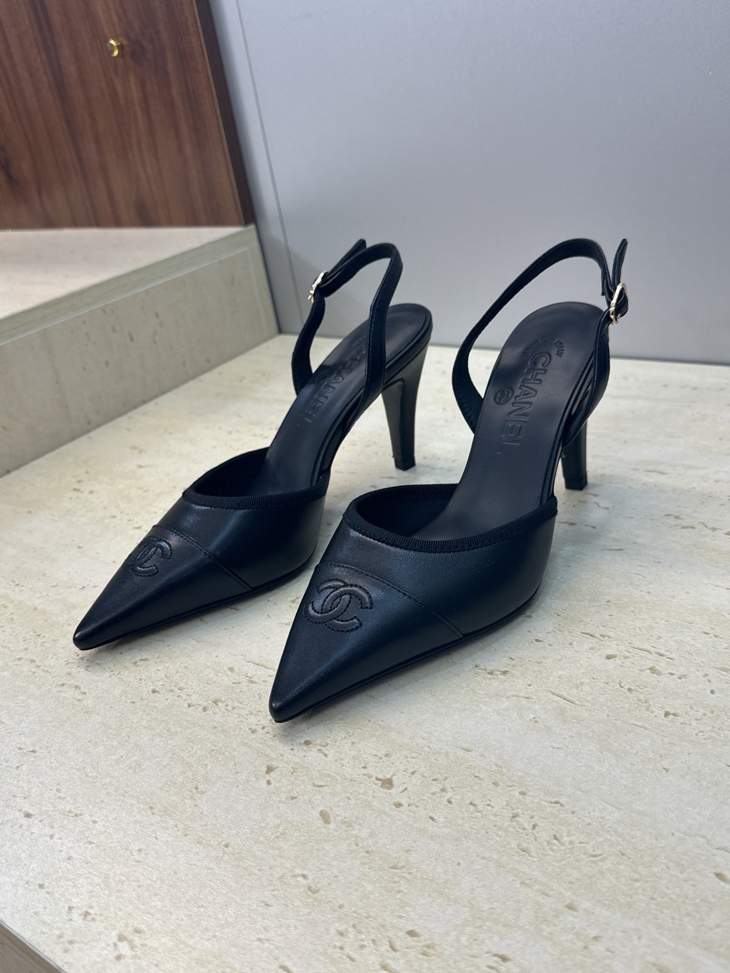 CC 2026 High-Heeled Slingback 80 Sheepskin 700795