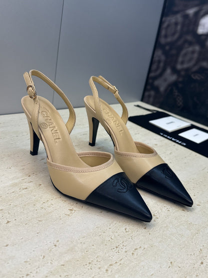 CC 2026 High-Heeled Slingback 80 Sheepskin 700795