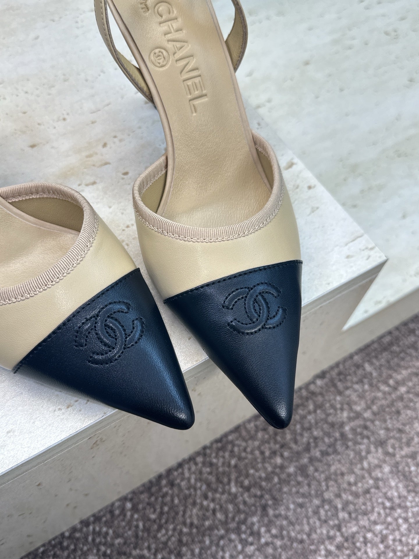 CC 2026 High-Heeled Slingback 80 Sheepskin 700795