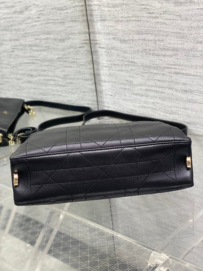 Dior 2026 Trianon Hobo Chain Bag 25cm Lambskin 289175