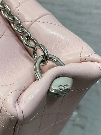 Dior 2026 Trianon Hobo Chain Bag 25cm Lambskin 289175