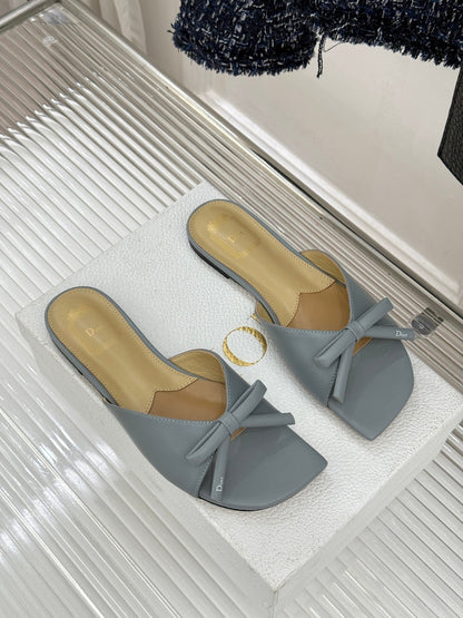 Dior 2026 Bow Heeled Slingback Sandal 607567