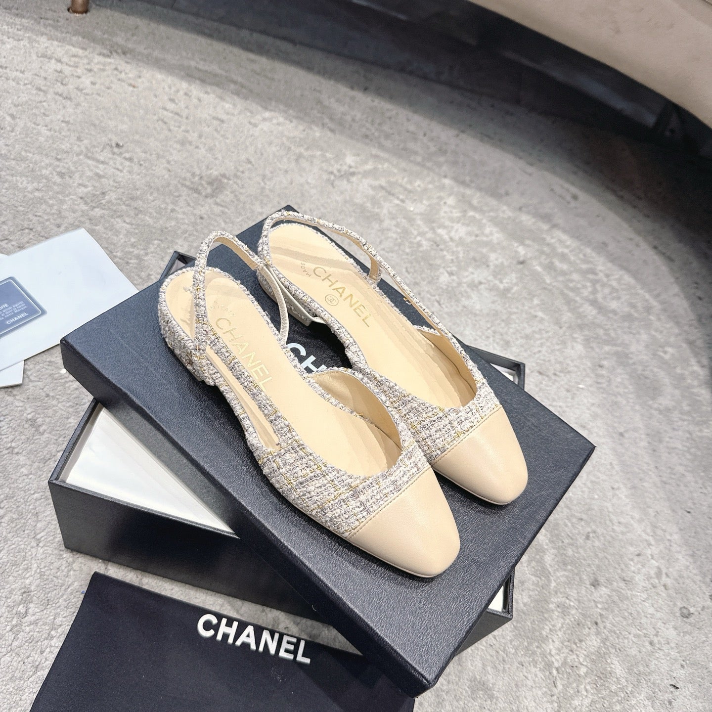 Chanel 2026 Flat Sandals Sheepskin 826287