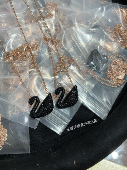 Swarovski Necklace Black