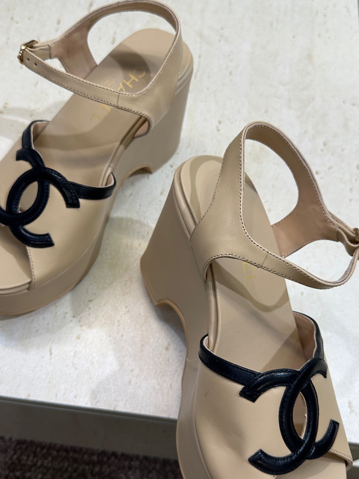 Chanel 2026 Sandal 95mm Calfskin 787184