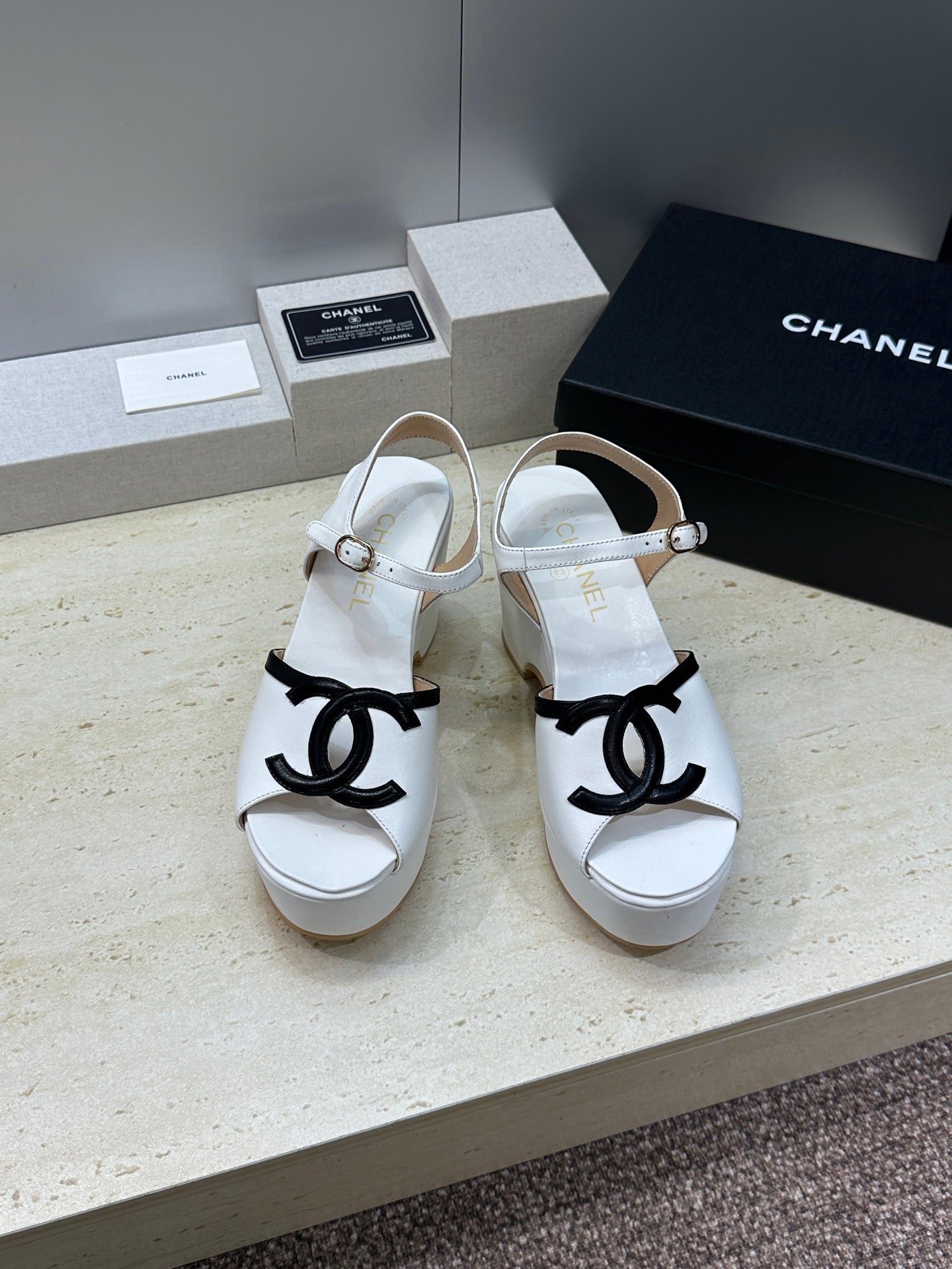 Chanel 2026 Sandal 95mm Calfskin 787184