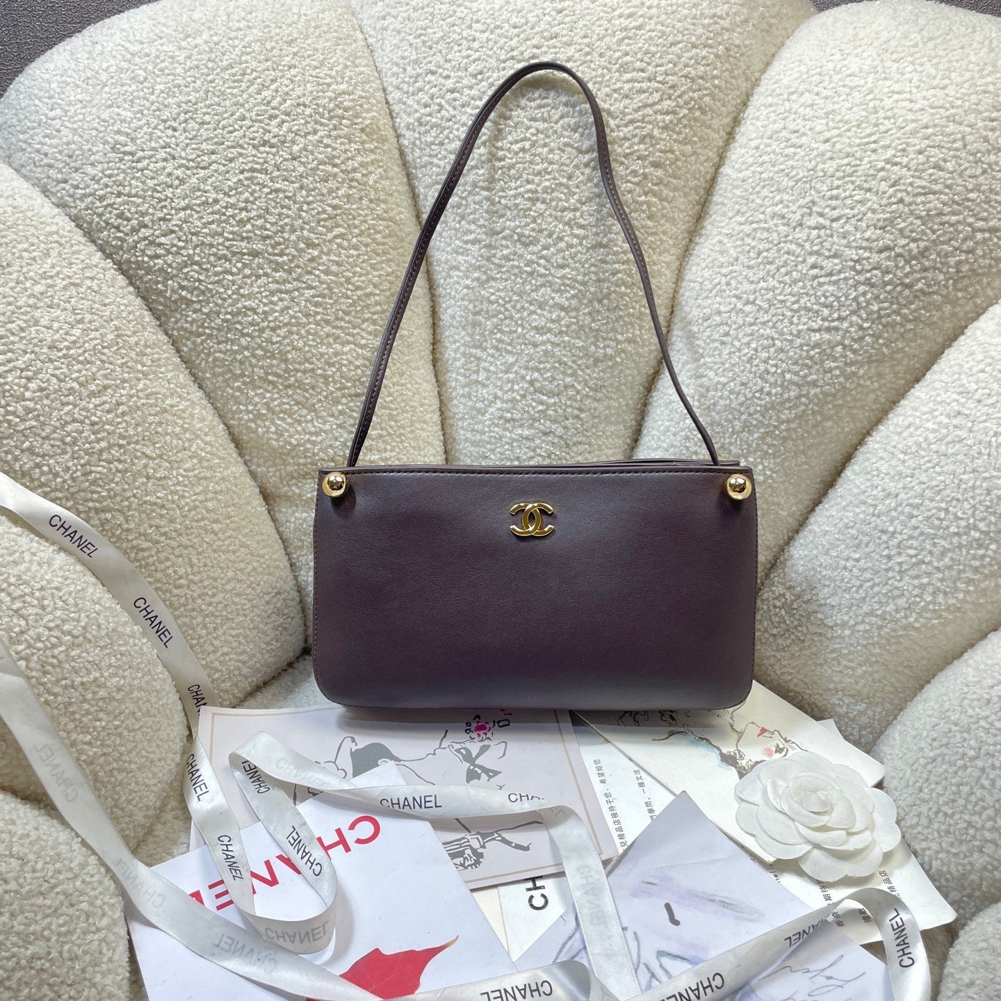 Chanel 2026 Shoulder Bag 25cm Calfskin 364793