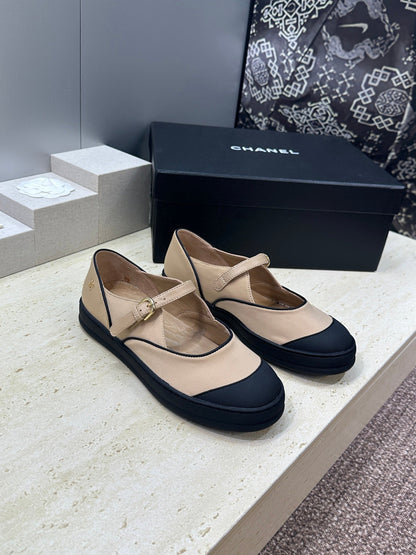 Chanel 2026 Flat Round Toe Loafers Sheepskin 830429