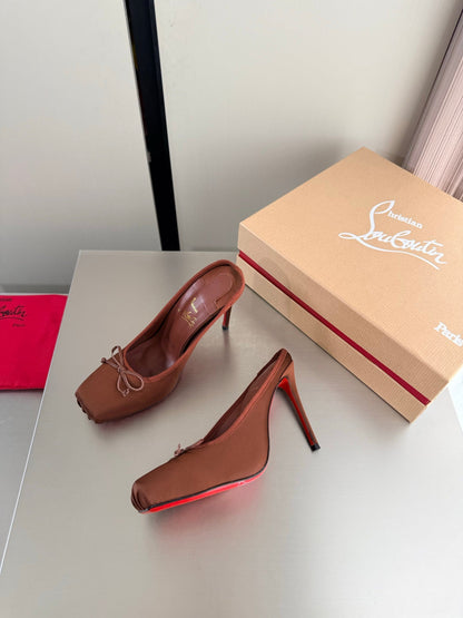 CL 2026 Cassia Mules Silk Leather 868952