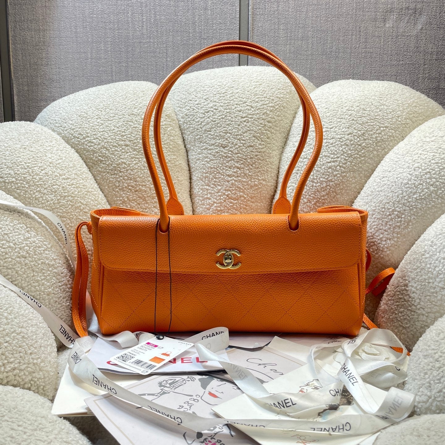 Chanel 2026 Urban Essentials East West Bag 31cm Suede Leather