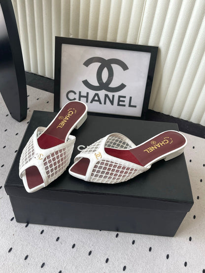 Chanel 2026 Mule Mesh Lambskin