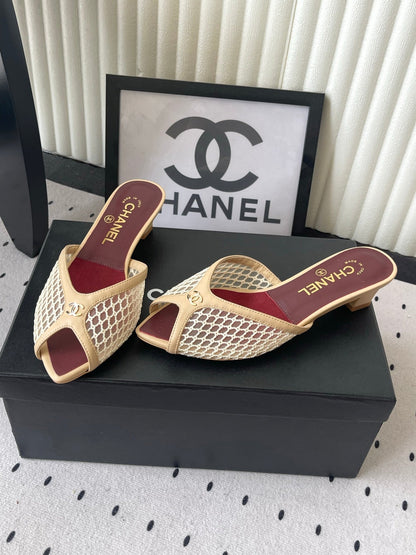 Chanel 2026 Mule Mesh Lambskin