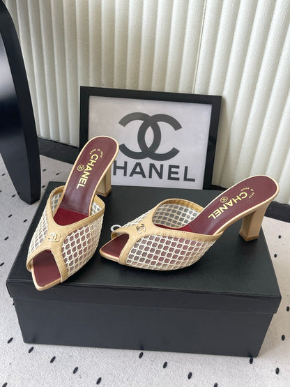 Chanel 2026 Mule Mesh Lambskin
