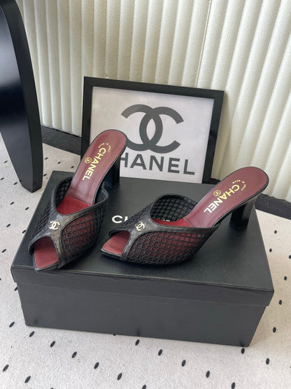 Chanel 2026 Mule Mesh Lambskin