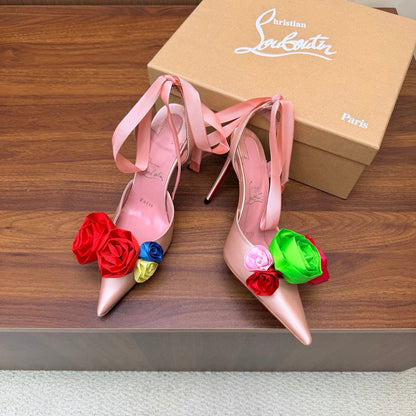 CL 2026 Mere Lachaise Sandal Silk Leather 870858