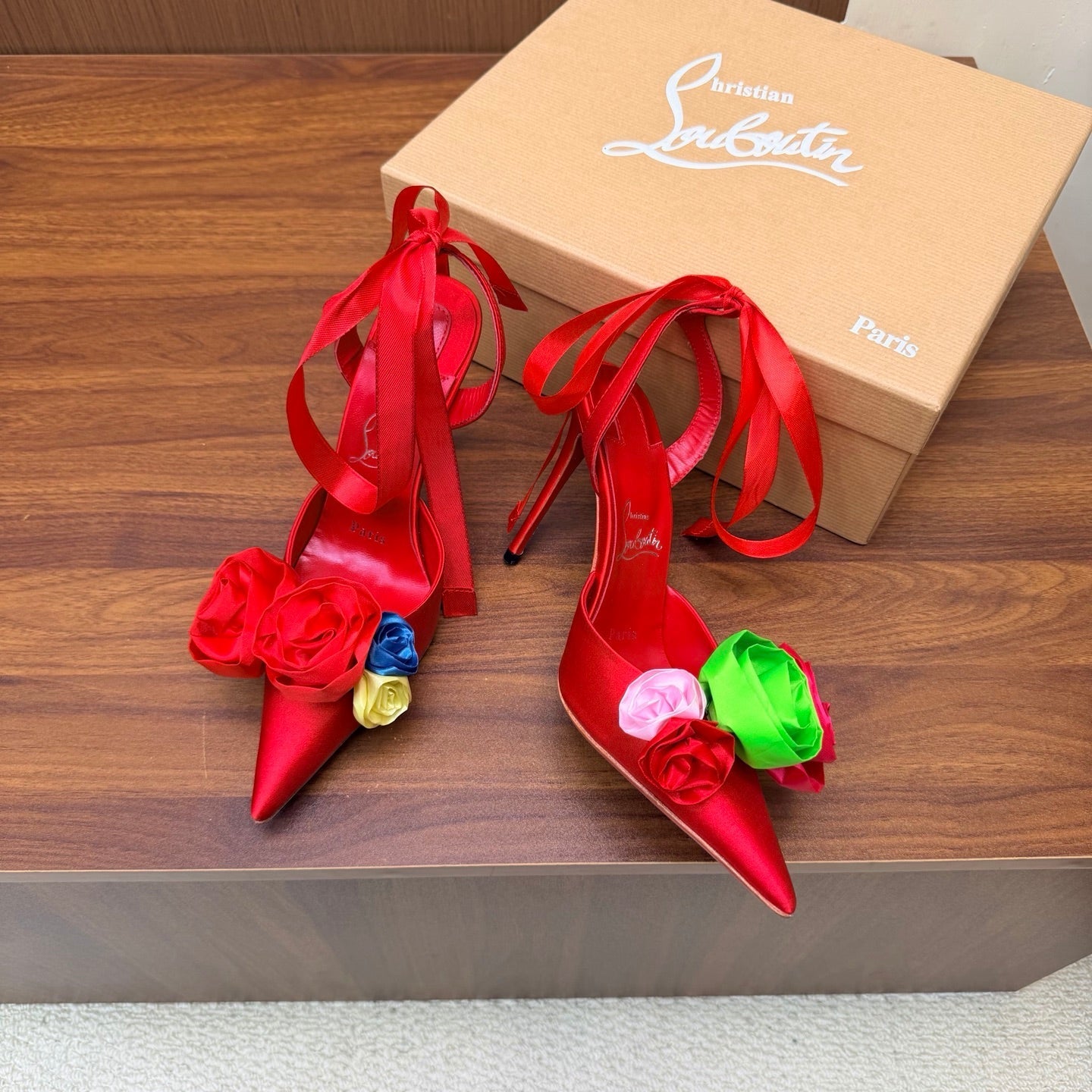 CL 2026 Mere Lachaise Sandal Silk Leather 870858