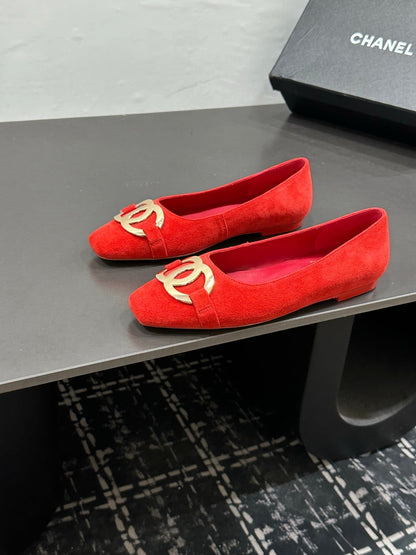 Chanel 2026 Ballet Flats Sheepskin 832536