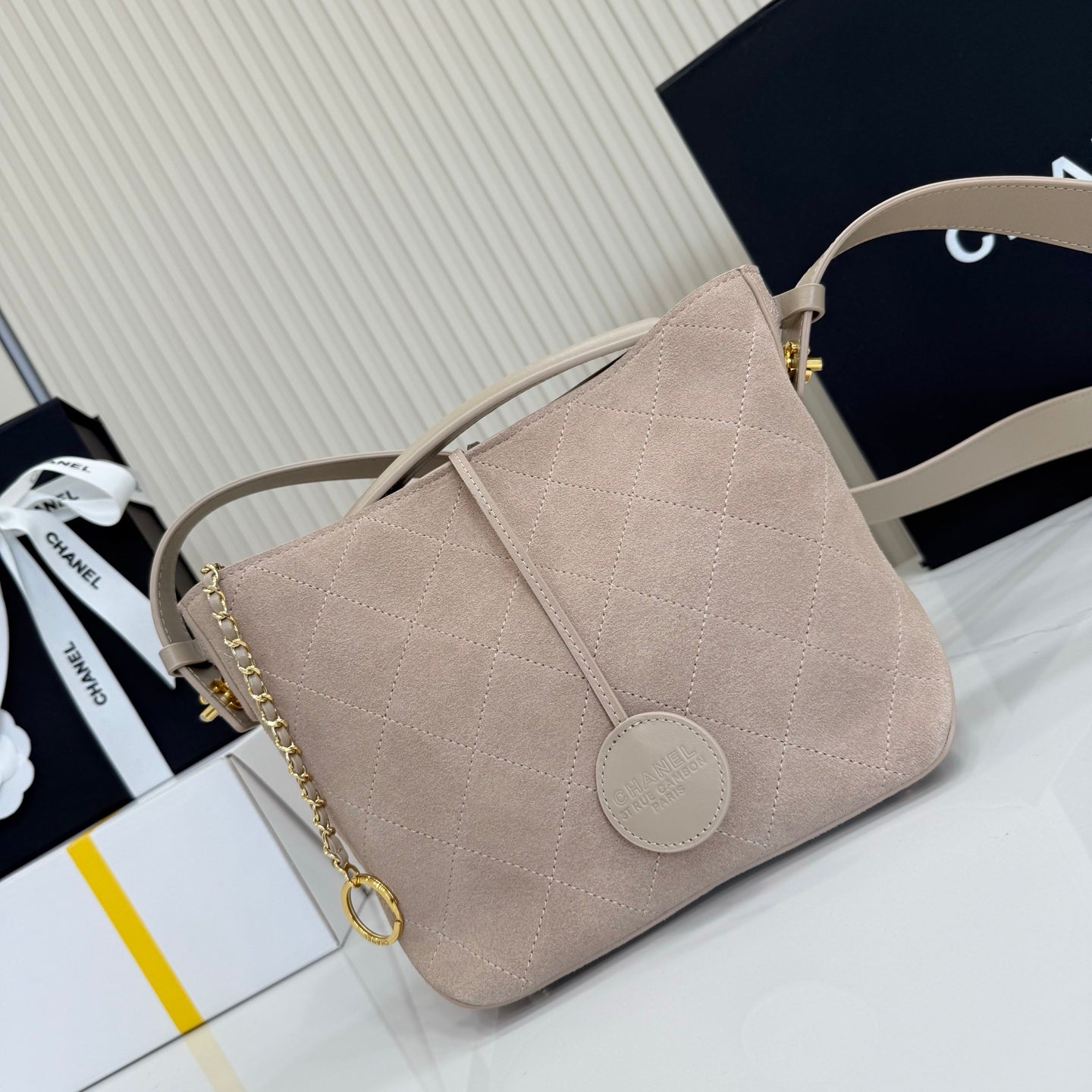 Chanel 2026 Bag 26cm Suede Leather 156914