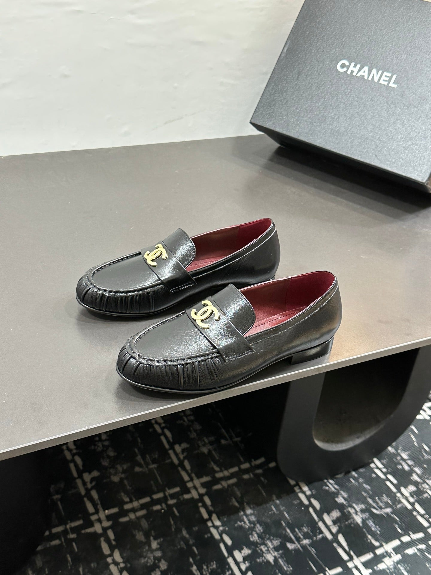 Chanel 2026 New Loafers Patent Leather Sheepskin 832500
