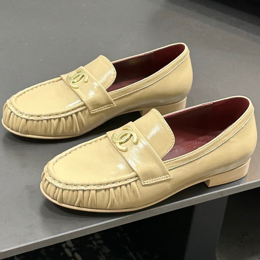 Chanel 2026 New Loafers Patent Leather Sheepskin 832500