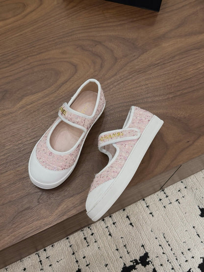 Chanel 2026 Ballet Flat Tweed Leather 904353