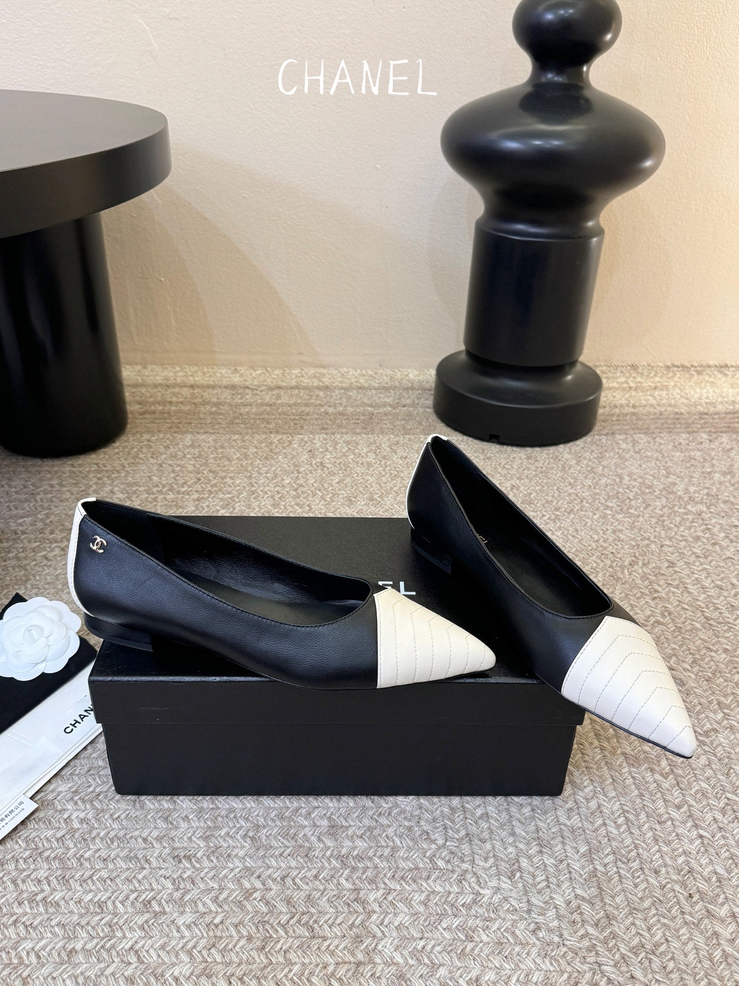 Chanel 2026 Ballet Flat Sheepskin 835694