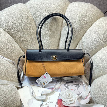 Chanel 2026 Urban Essentials East West Bag 31cm Suede Leather