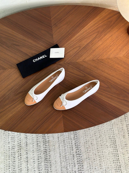 Chanel 2026 Ballet Flat Lambskin And Suede 907860