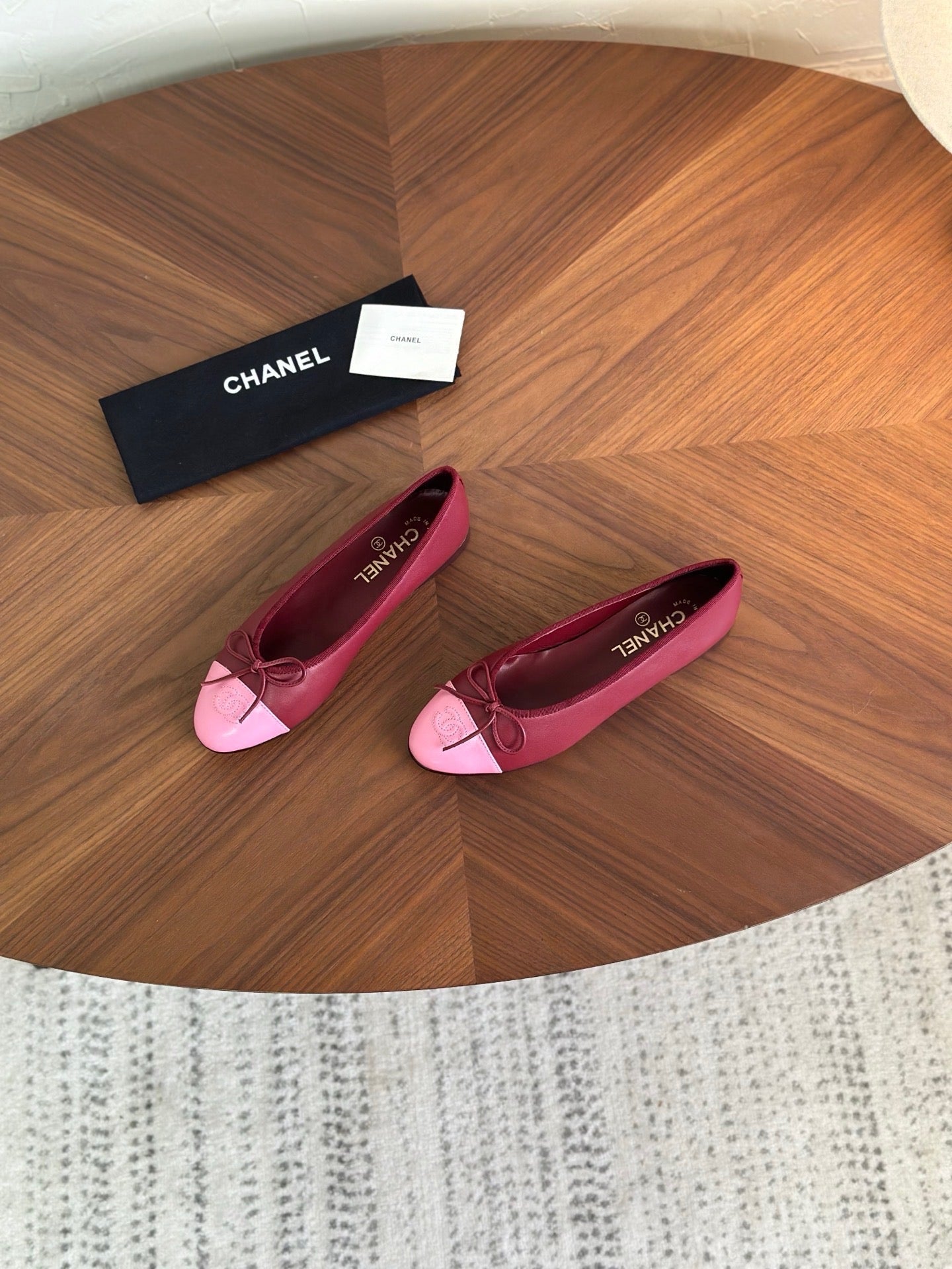 Chanel 2026 Ballet Flat Lambskin And Suede 907860