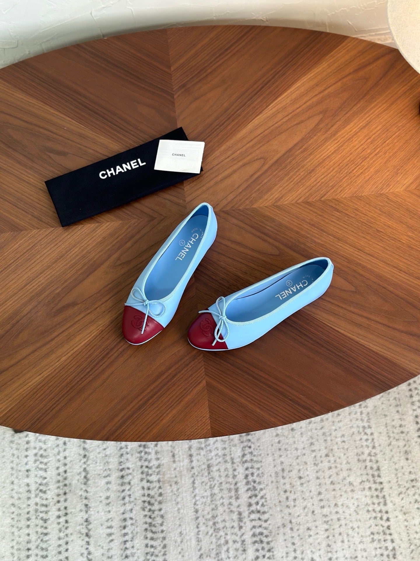 Chanel 2026 Ballet Flat Lambskin And Suede 907860