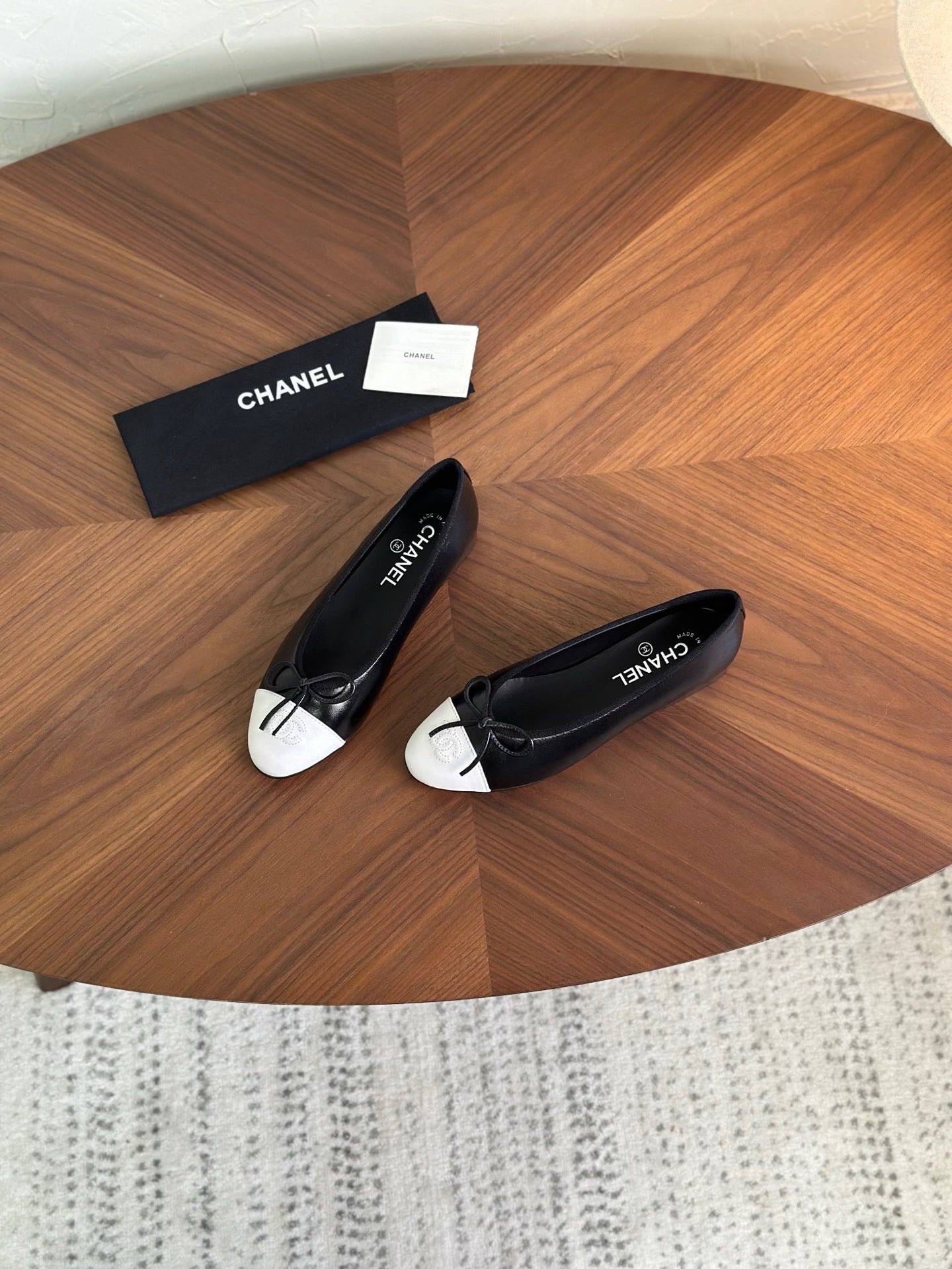 Chanel 2026 Ballet Flat Lambskin And Suede 907860