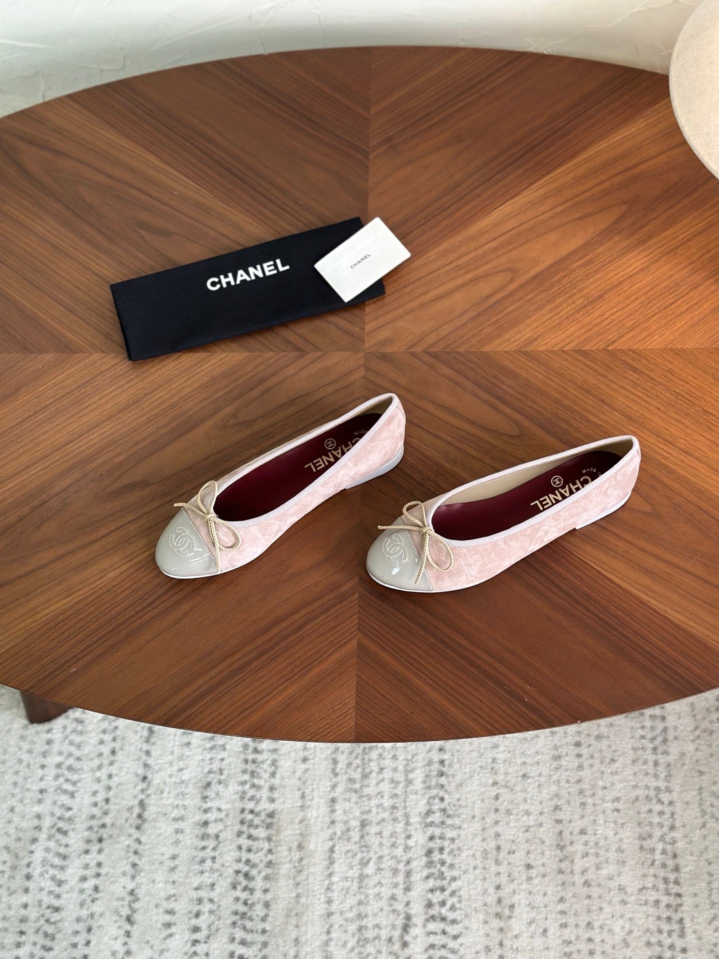 Chanel 2026 Ballet Flat Lambskin And Suede 907860