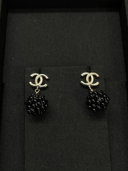 CC Beaded Drop earrings