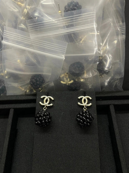 CC Beaded Drop earrings