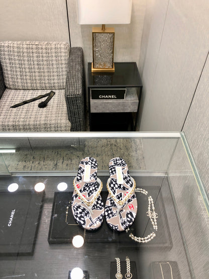 Chanel 2026 Flip-Flops Sheepskin 826149