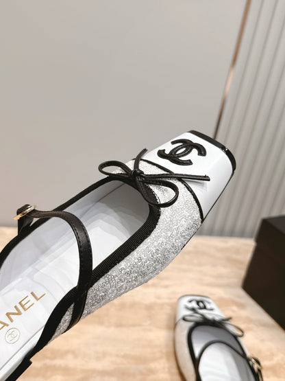 Chanel 2026 Glitter Mulle 10mm Calfskin 899076