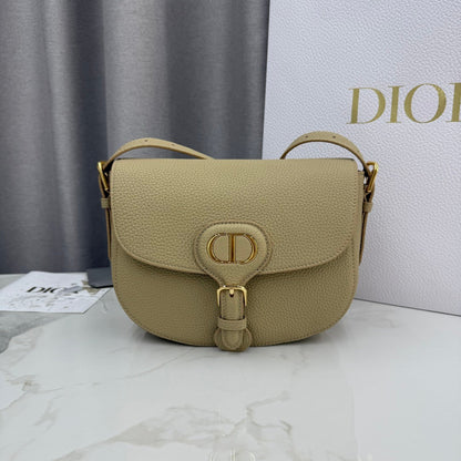 Dior 2026 Bobby Bag 22cm Multicolors Fabric and Grained Calfskin