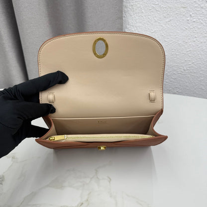 Dior 2026 Medaillon Envelope Bag 20.5cm Calfskin 158554