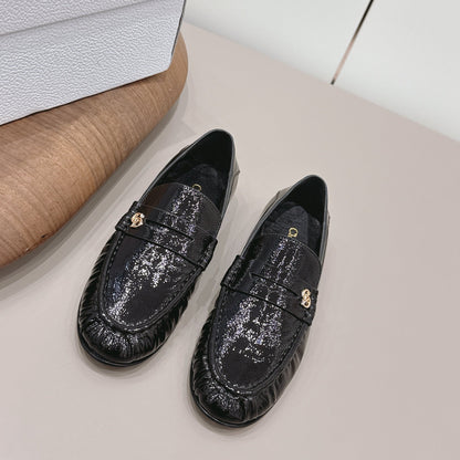 CD 26A Loafers Black Patent Leather 738311