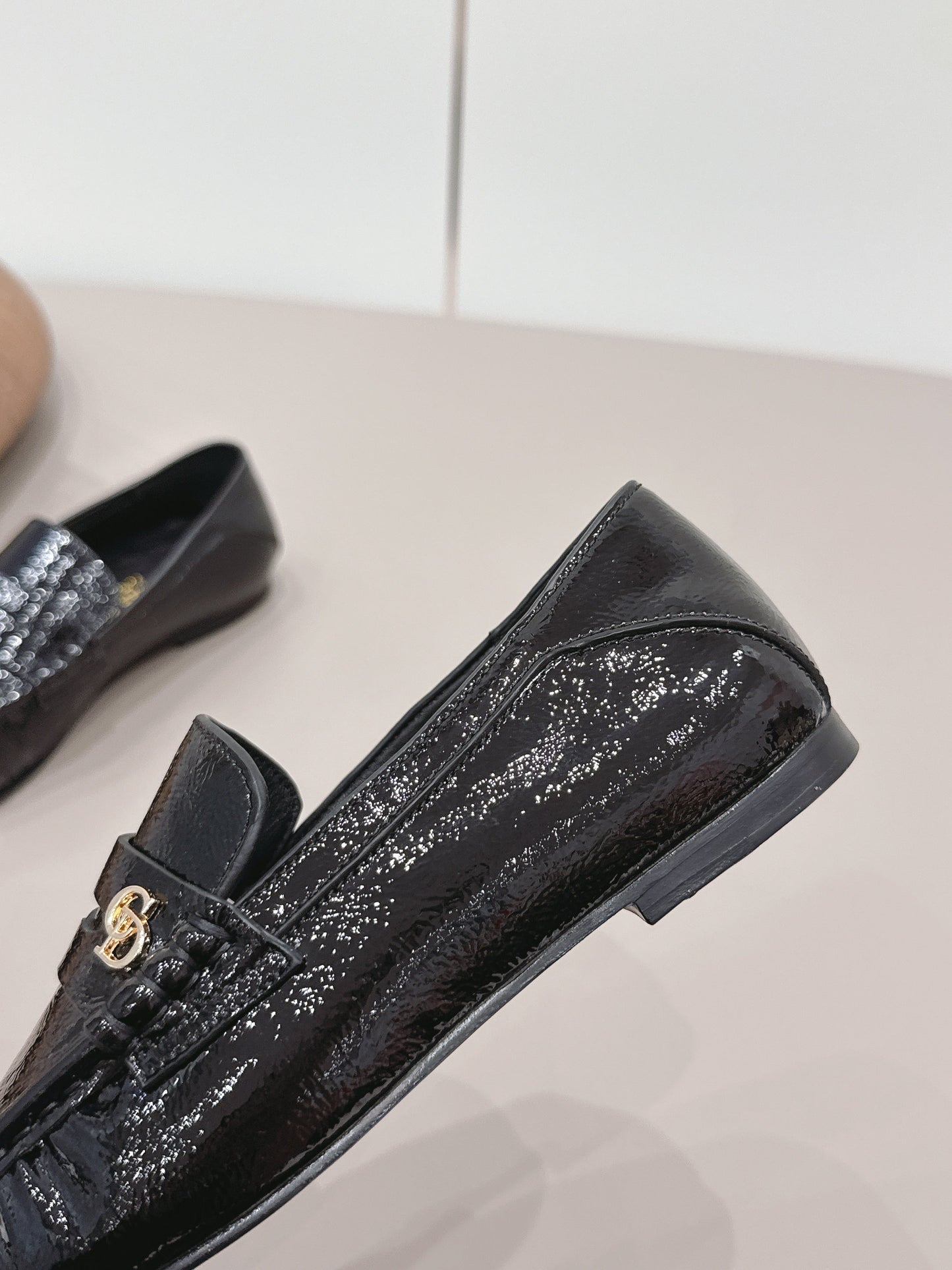 CD 26A Loafers Black Patent Leather 738311