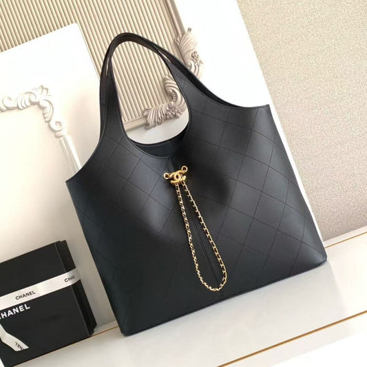Chanel 2026 Large Bag 58cm Black Lambskin 141082