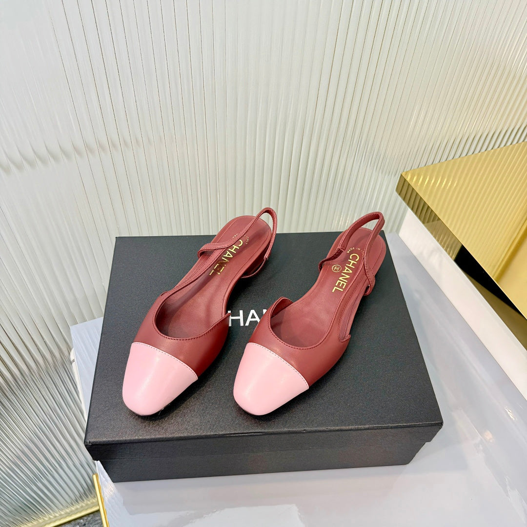 Chanel 2026 Classic Slingback Flats 10mm Sheepskin 781046