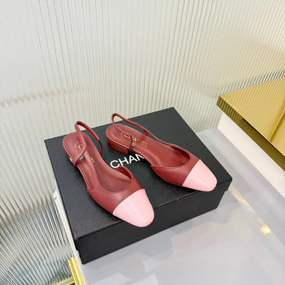 Chanel 2026 Classic Slingback Flats 10mm Sheepskin 781046
